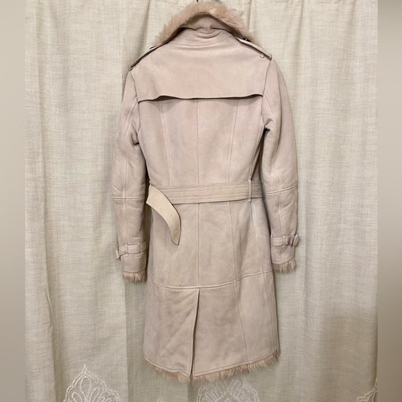 Burberry shearling toddingwall suede fur leather coat - Picture 10 of 10